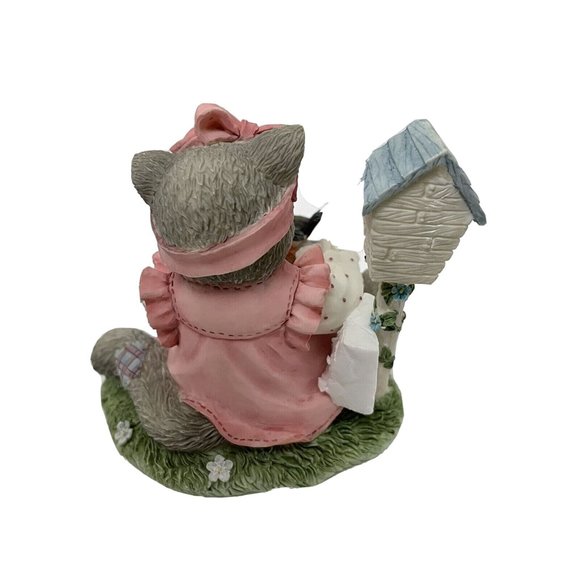Calico‎ Kittens Youre My Feathered Friend Forever Figurine 203971 3" - Picture 2 of 9